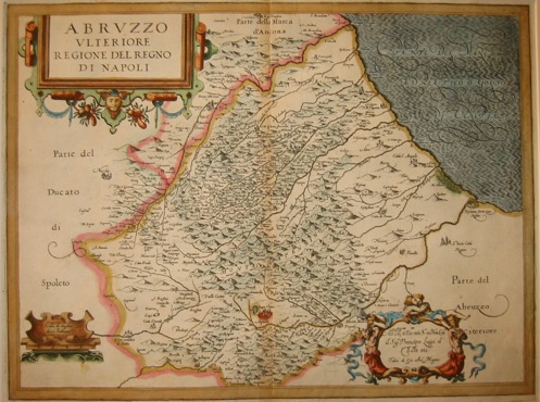 Magini Giovanni Antonio (1555-1617) Abruzzo ulteriore 1620 Bologna